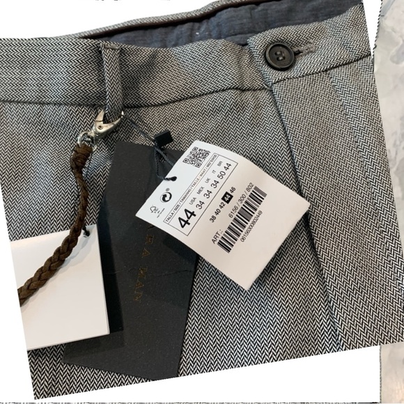 Nwt Mens ZARA dress pants, size 34 - Picture 1 of 5